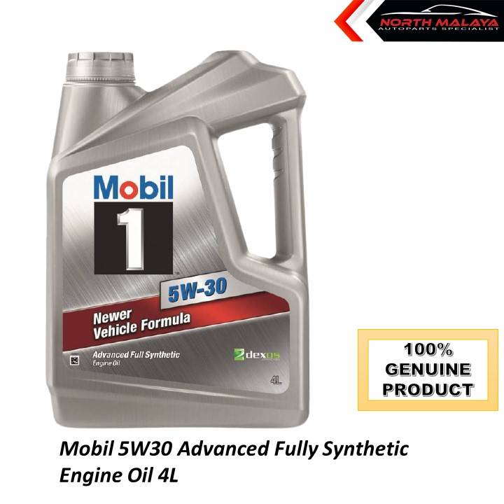 Mobil 1 5W30 Advanced Fully Synthetic Engine Oil 4L