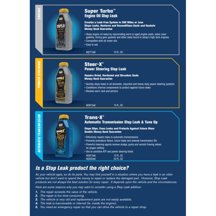 K&W INSTANT COOLING SYSTEM STOP LEAK, 15 FL OZ