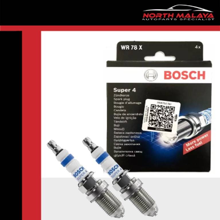 BOSCH SUPER 4 SPARK PLUG WR78X