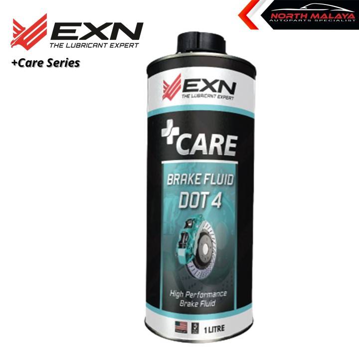EXN Brake Fluid DOT 4 is a blend of premium grade glycols and glycol