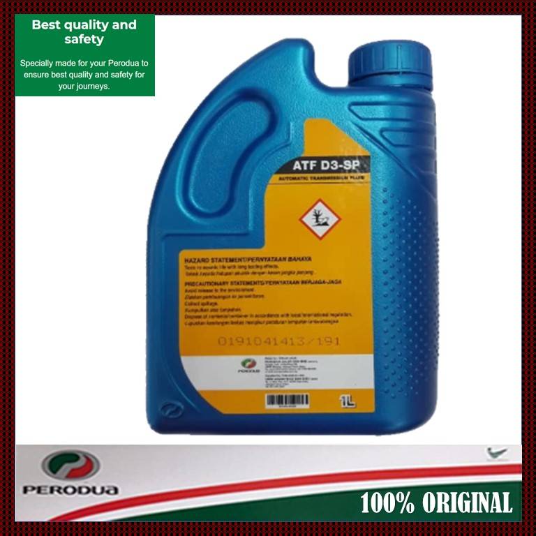 PERODUA AUTOMATIC TRANSMISSION FLUID ATF SP3 FLUID 1 LITER