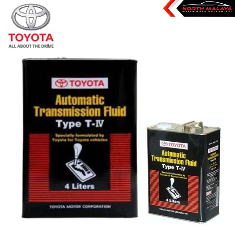 TOYOTA AUTO TRANSMISSION FLUID TYPE TIV Gear Oil 4 LITRE