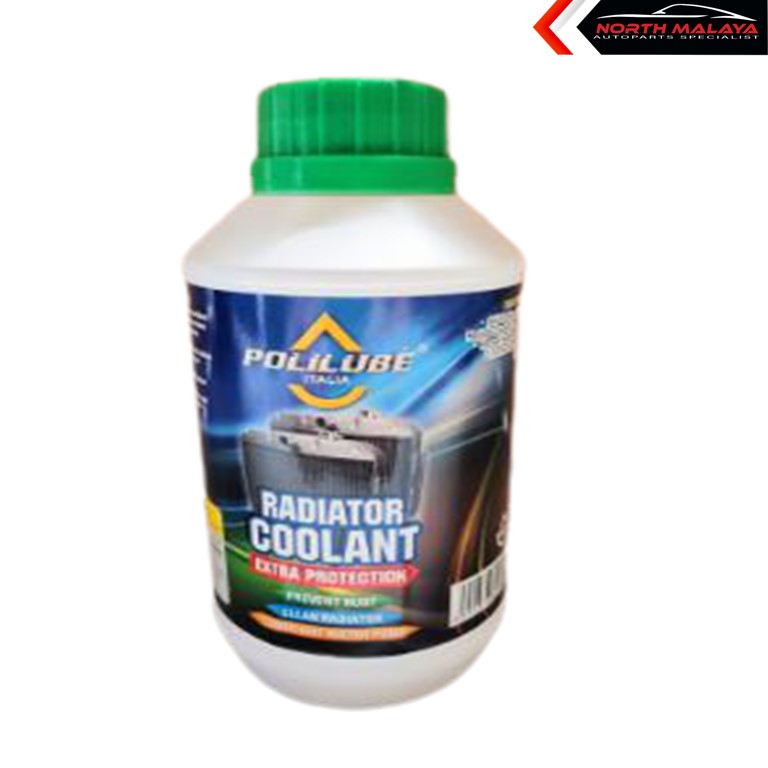 POLILUBE ITALIA RADIATOR COOLANT GREEN 500ML