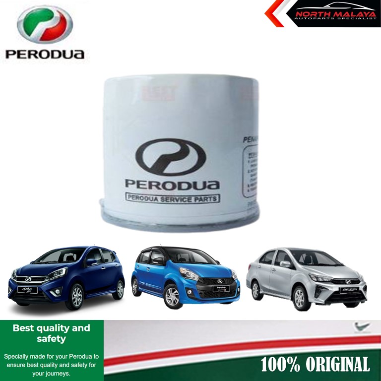 PERODUA OIL FILTER 15601P2A12 (BEZZA, AXIA, ARUZ, MYVI 2018)