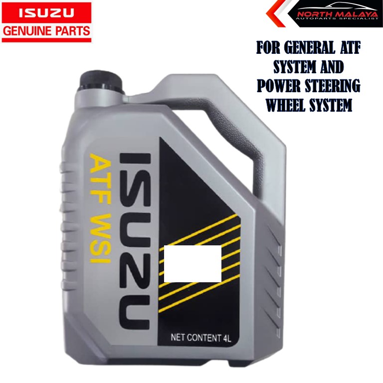 ISUZU ATF WSI AUTO TRANSMISSION FLUID FOR GENERAL ATF SYSTEM AND POWER